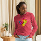 Bravo & Roses Hooded Long-Sleeve Tee - Bouquet: A stylish and comfortable hooded tee, because artists deserve praise. Featuring intricate designs and vibrant colors, it's perfect for expressing your unique fashion sense.