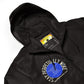 Stay Perpetually Woke Dark Windbreaker by SpotlYght Seeker - A badass black windbreaker with a message that slays