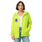 Stay Perpetually Woke Unisex Lightweight Zip Up Windbreaker - Light Colors