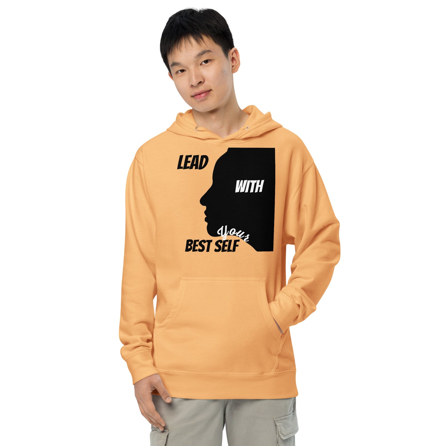 Light-Colored Mid-Weight Unisex LBS Hoodie – Stay warm and stylish, projecting bright vibes for your winter creations