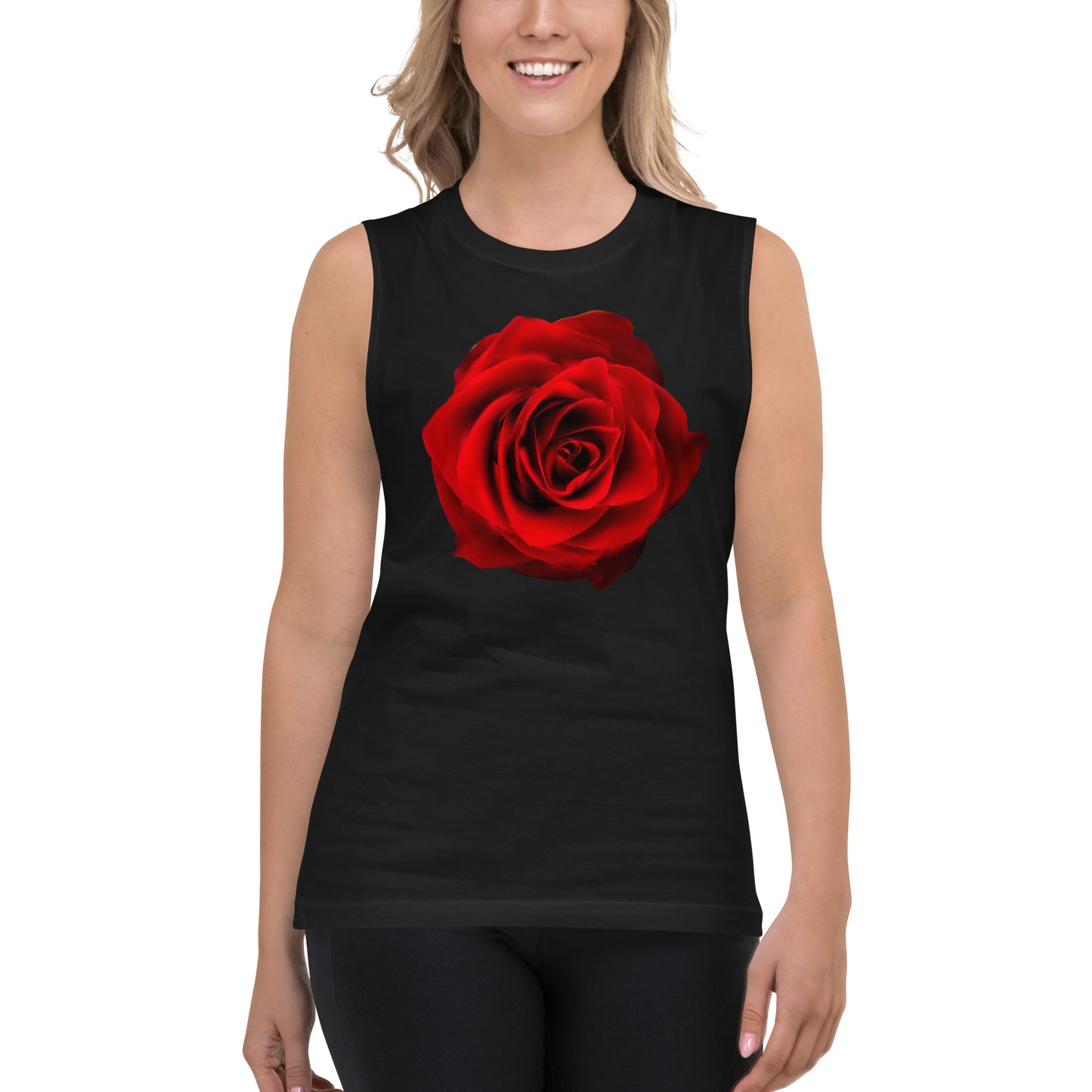 Vibrant Rose Muscle T-Shirt - A symbol of self-praise and empowerment, a perfect gift to yourself