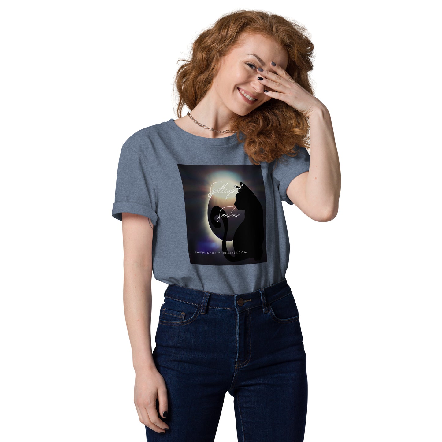 Cat Call Unisex Organic Cotton T-Shirt - Cat's Tale