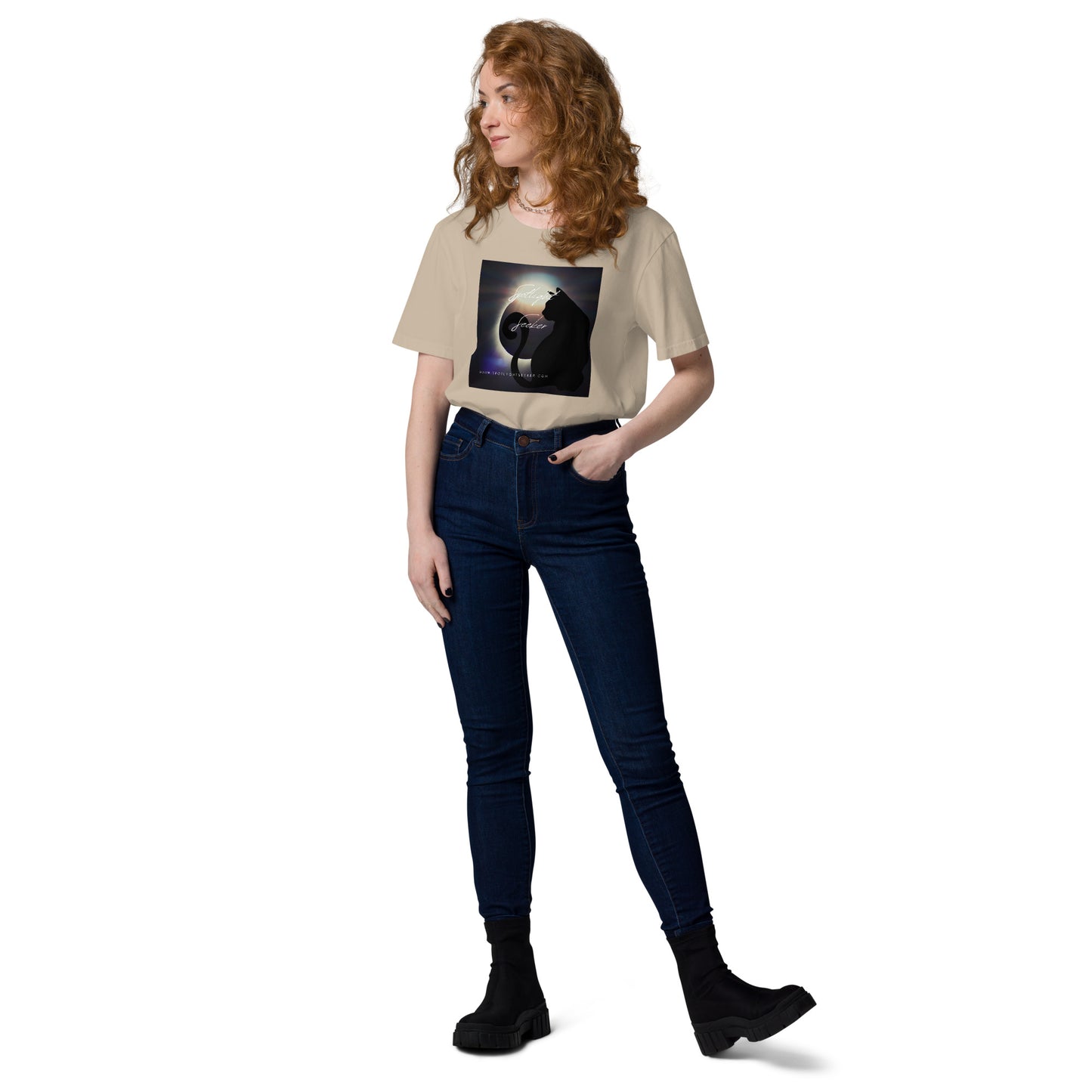 Cat Call Unisex Organic Cotton T-Shirt - Cat's Tale