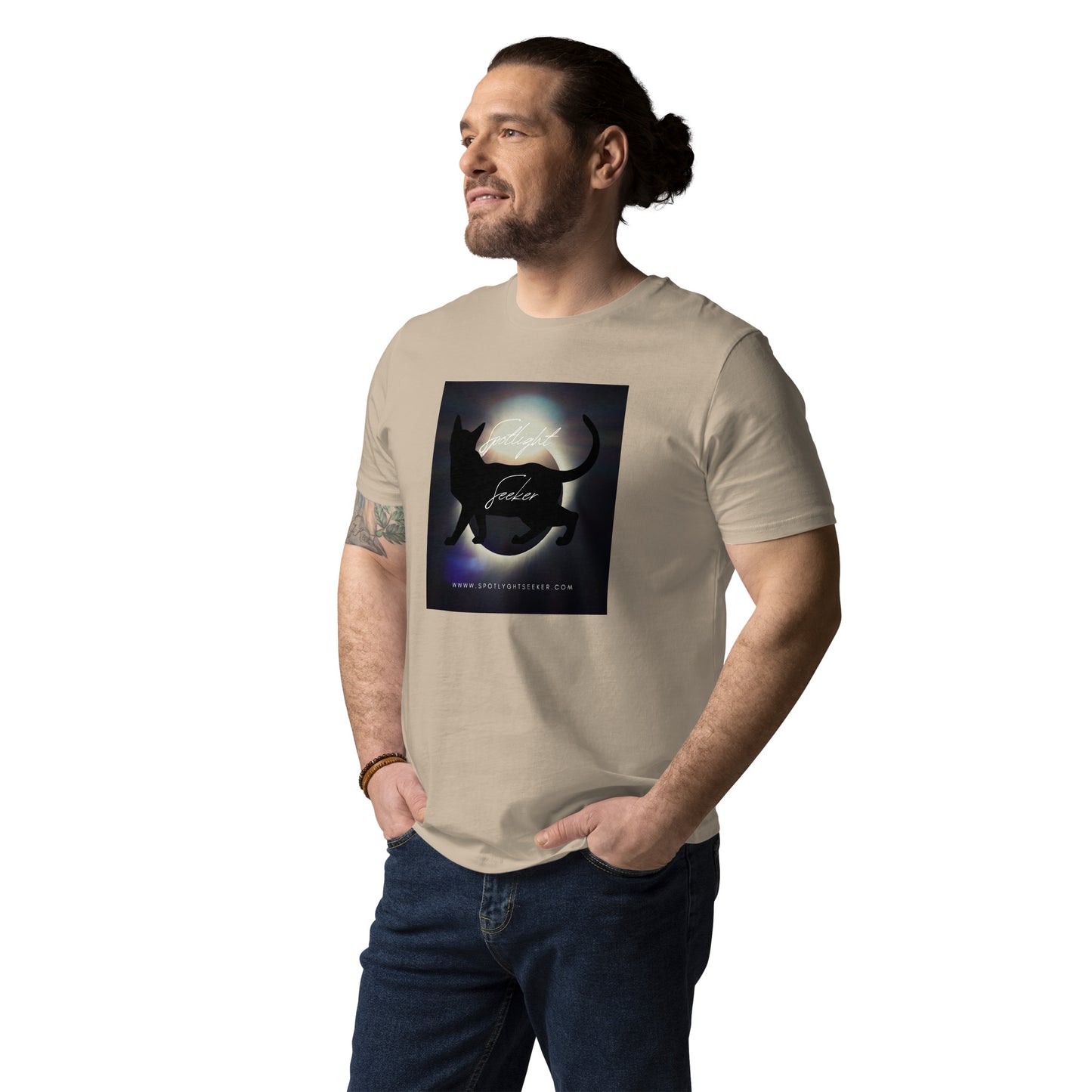 Cat Call Unisex Organic Cotton T-Shirt - Success Around the Corner