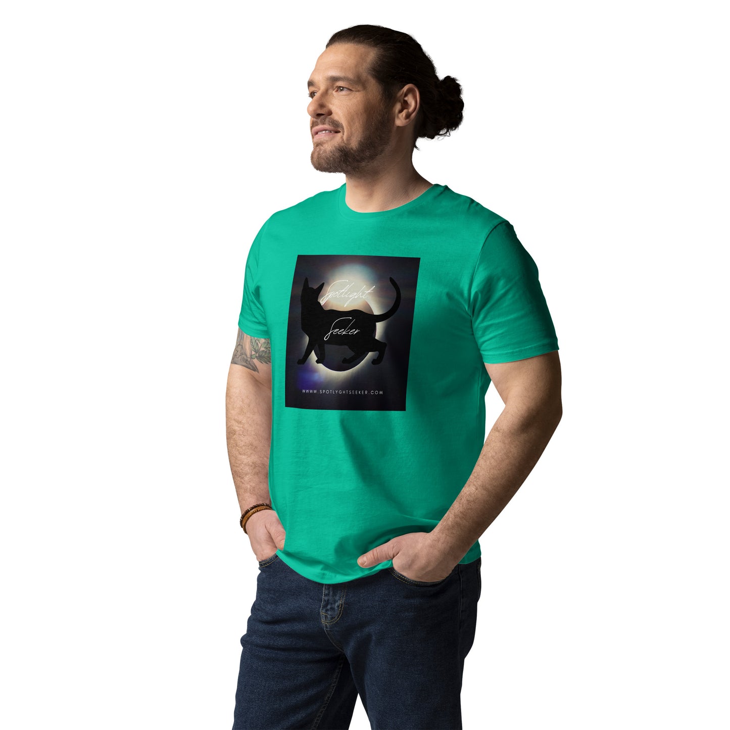 Cat Call Unisex Organic Cotton T-Shirt - Success Around the Corner