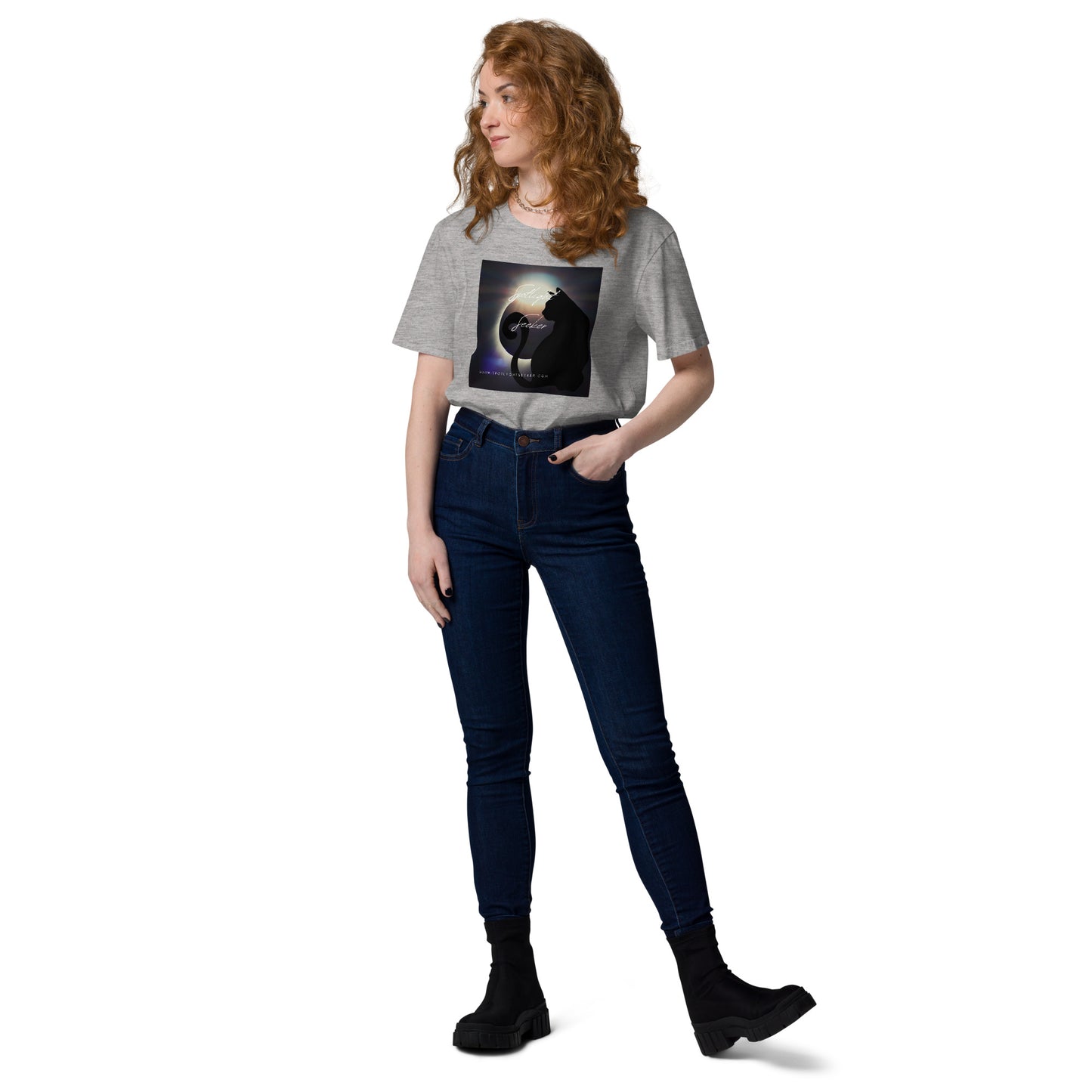 Cat Call Unisex Organic Cotton T-Shirt - Cat's Tale