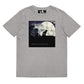Cat Call Unisex Organic Cotton T-Shirt - Cat Moon