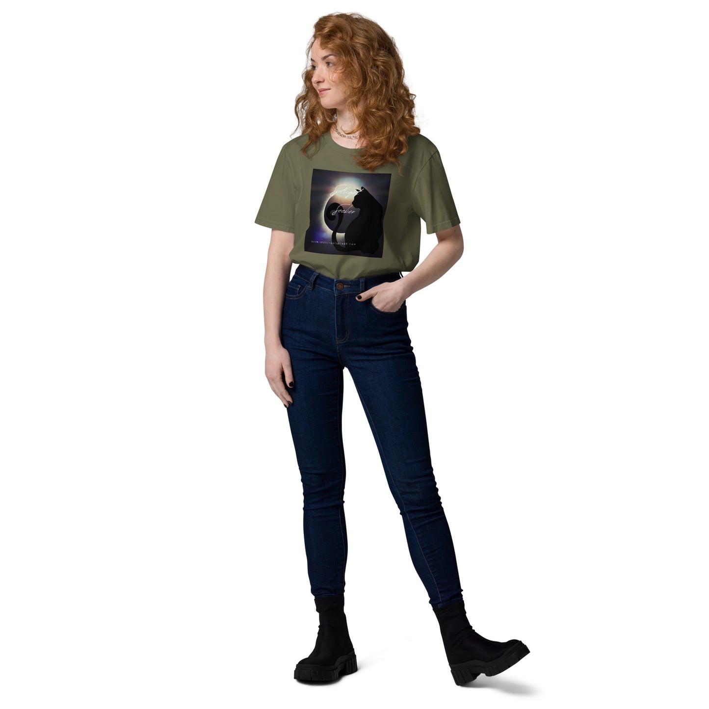 Cat Call Unisex Organic Cotton T-Shirt - Cat's Tale