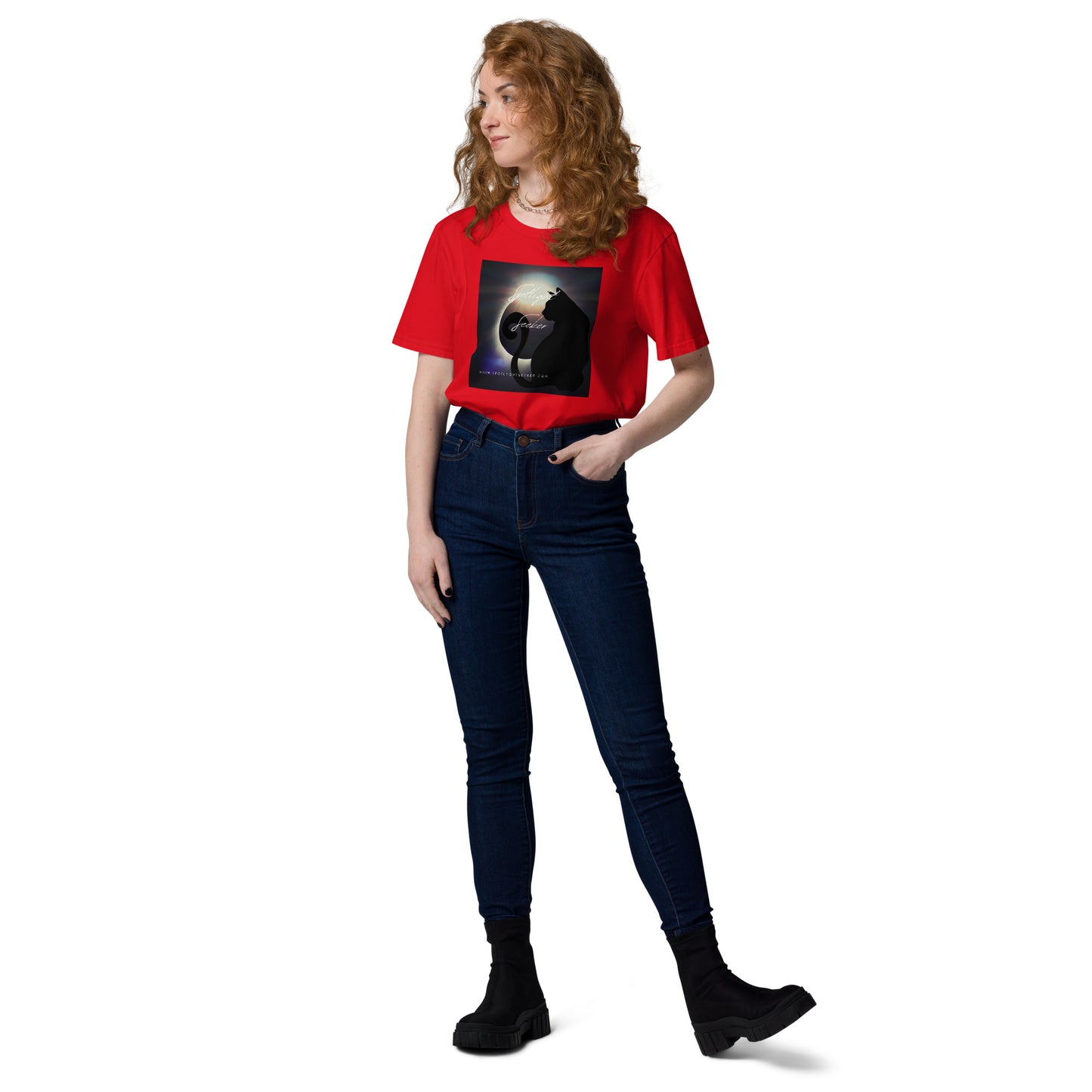 Cat Call Unisex Organic Cotton T-Shirt - Cat's Tale