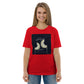 Cat Call Unisex Organic Cotton T-Shirt - Dos Gatos
