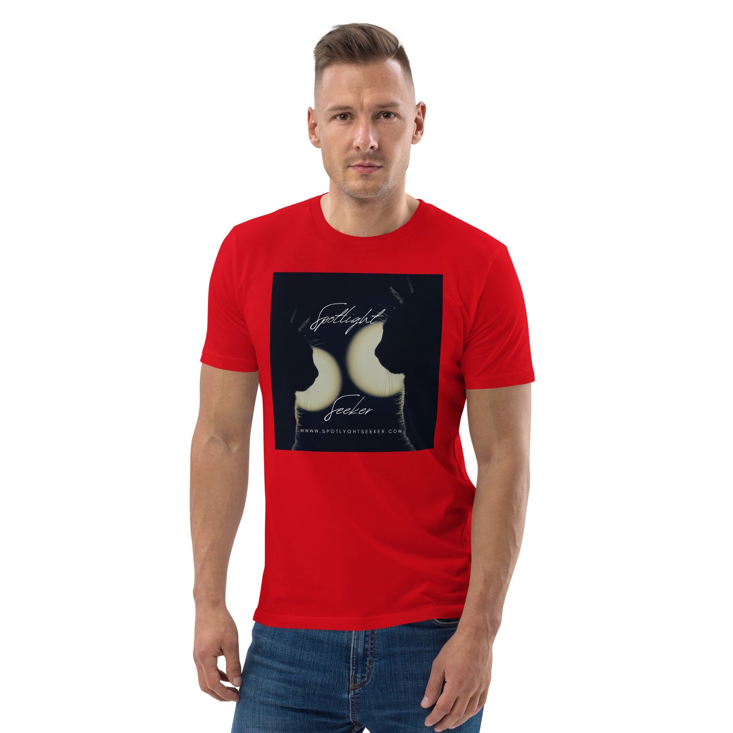 Cat Call Unisex Organic Cotton T-Shirt - Dos Gatos