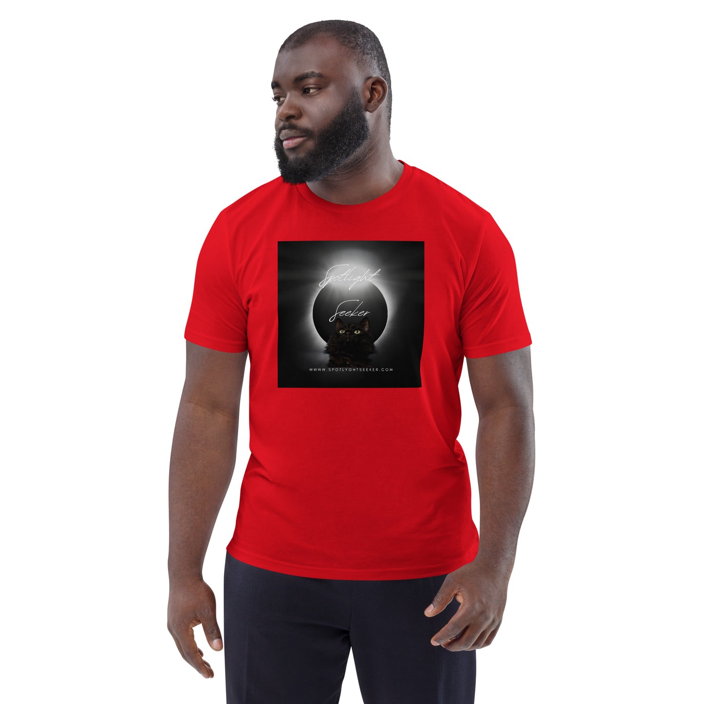 Cat Call Unisex Organic Cotton T-Shirt - A Calling