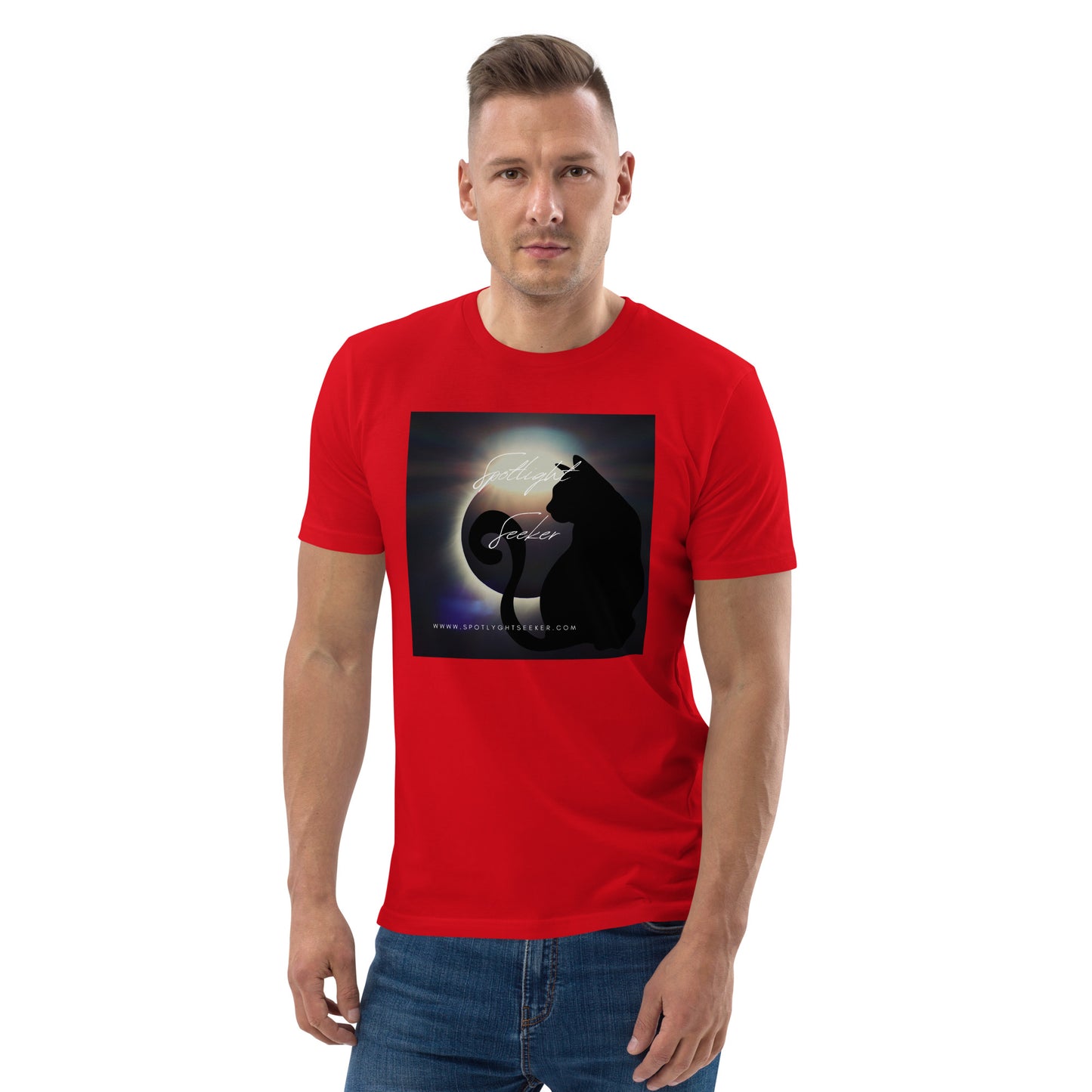 Cat Call Unisex Organic Cotton T-Shirt - Cat's Tale