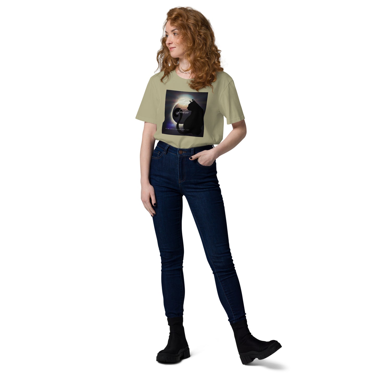 Cat Call Unisex Organic Cotton T-Shirt - Cat's Tale