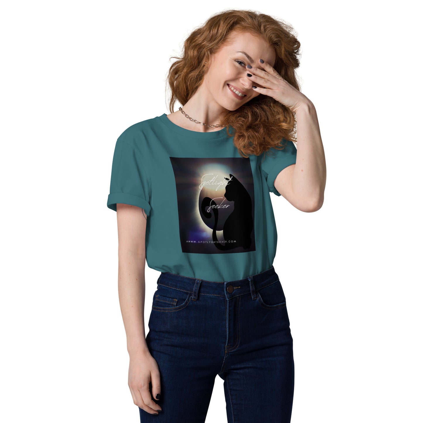 Cat Call Unisex Organic Cotton T-Shirt - Cat's Tale