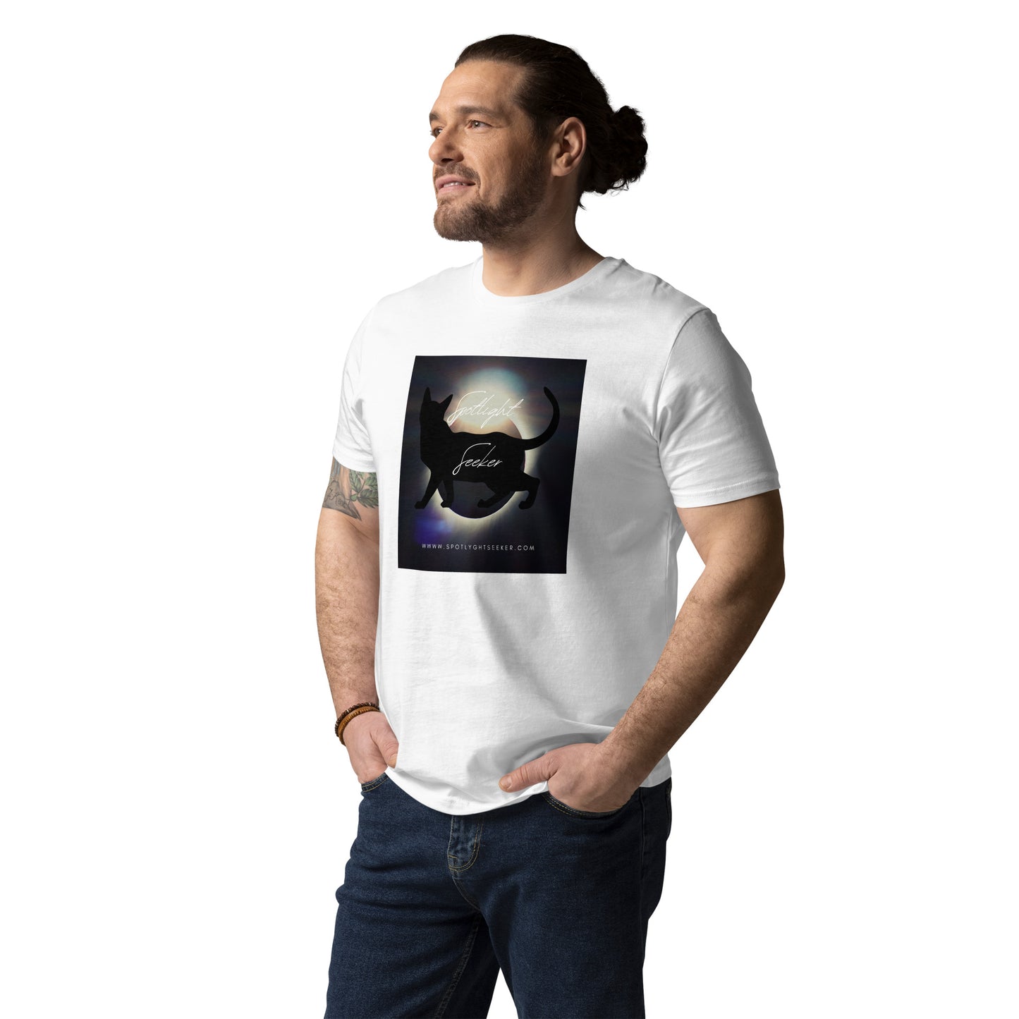 Cat Call Unisex Organic Cotton T-Shirt - Success Around the Corner