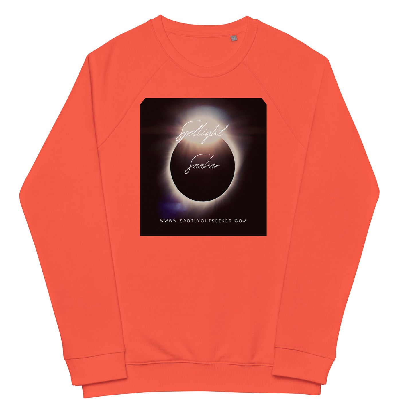 Moonlit SpotlYght Unisex Fitted Eco Sweatshirt