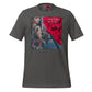 BRFA ROSE Vulnerable Artist Unisex Tee - Embrace authenticity and shield yourself from judgment with our empowering tee. Crush negative vibes and own your spotlight with every wear. Asphalt Colored