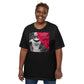 A bold and stylish Unisex Artist Vulnerable Warrior T-Shirt in Classic design, specifically crafted for Black Female Artists (BFA). The shirt features empowering graphics, celebrating authenticity on stage and fierce warrior strength off stage. Perfect for making a statement in the world of art and beyond.