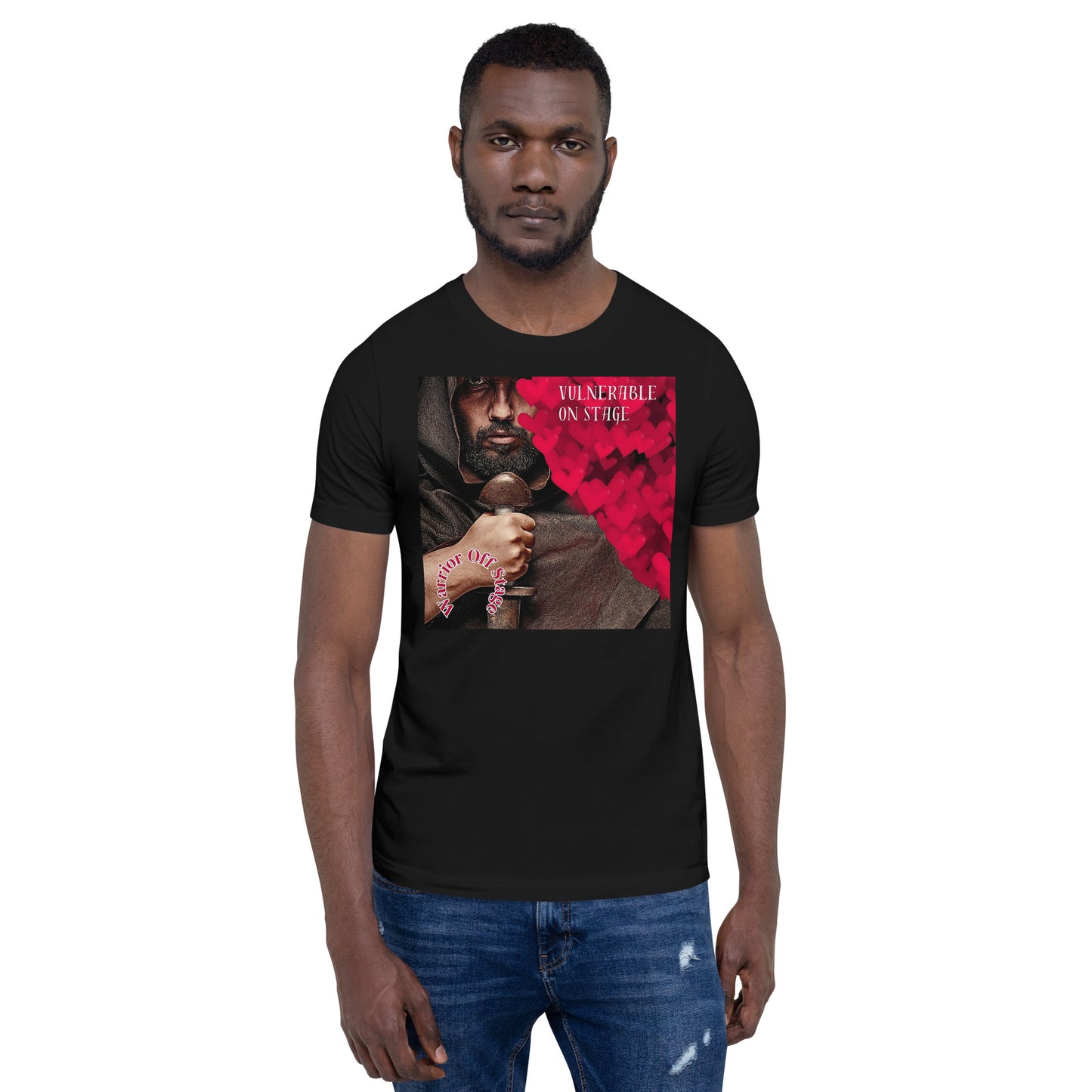Unisex Artist Vulnerable Warrior T-Shirt - BAM Antiq
