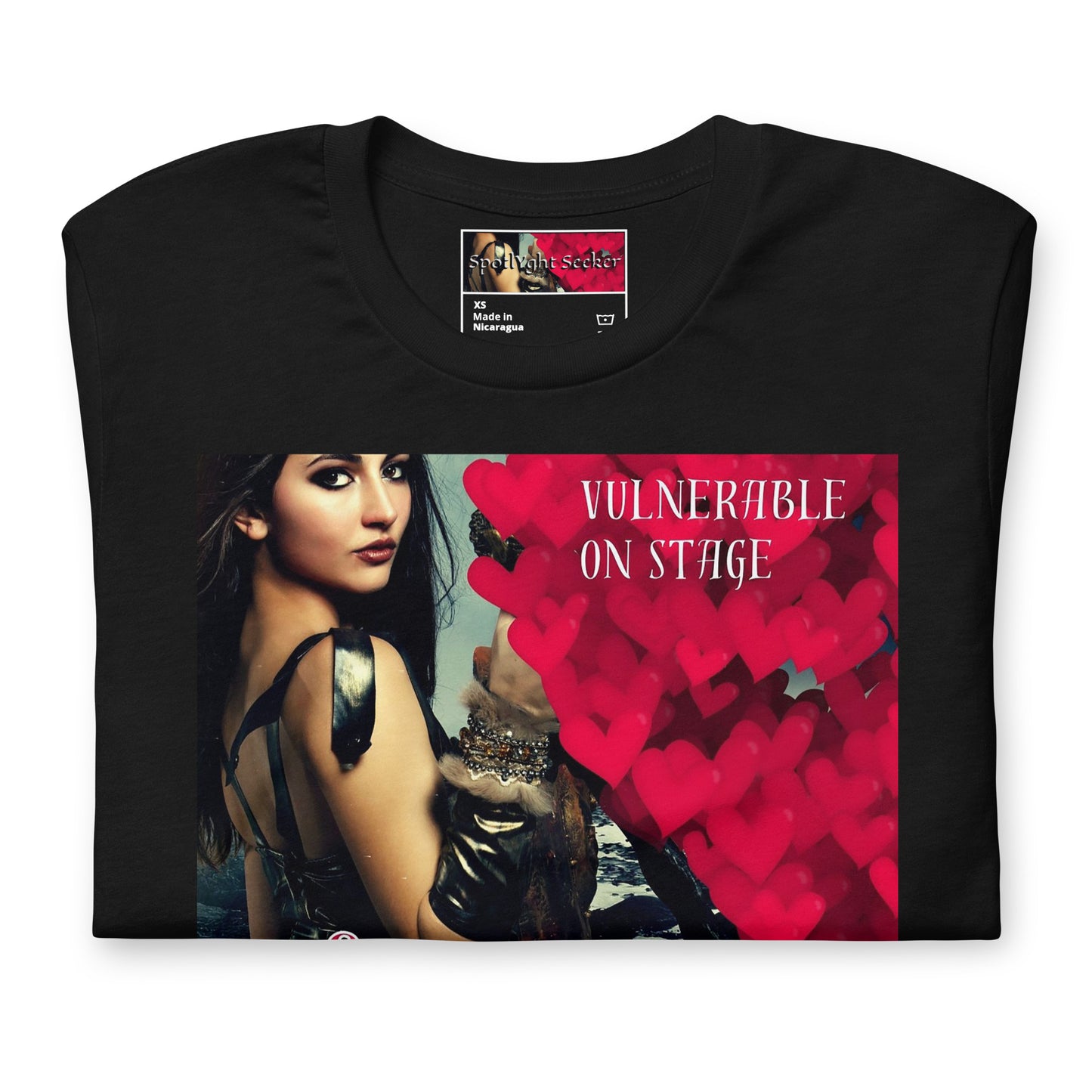 BRFA STARK Vulnerable Artist Unisex Tee - Embrace authenticity and shield yourself from judgment with our empowering tee. Crush negative vibes and own your spotlight with every wear.