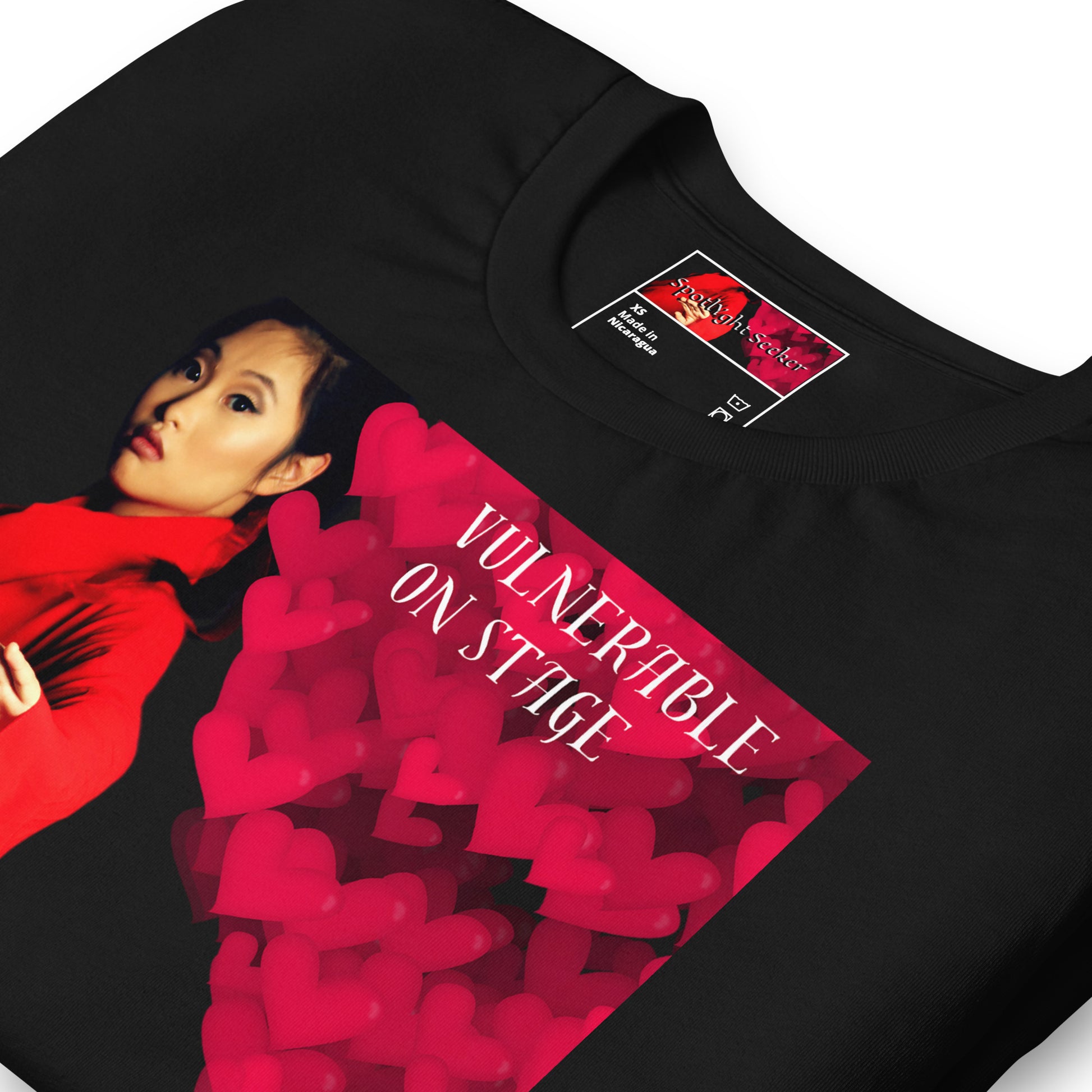 Unleash your artistic essence with the Vulnerable Warrior AFA B/W Tee. Break free from perfectionism, embrace authenticity, and let your true artistry shine through with each wear.