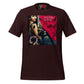 BRFA STARK Vulnerable Artist Unisex Tee - Embrace authenticity and shield yourself from judgment with our empowering tee. Crush negative vibes and own your spotlight with every wear. Oxblood Black