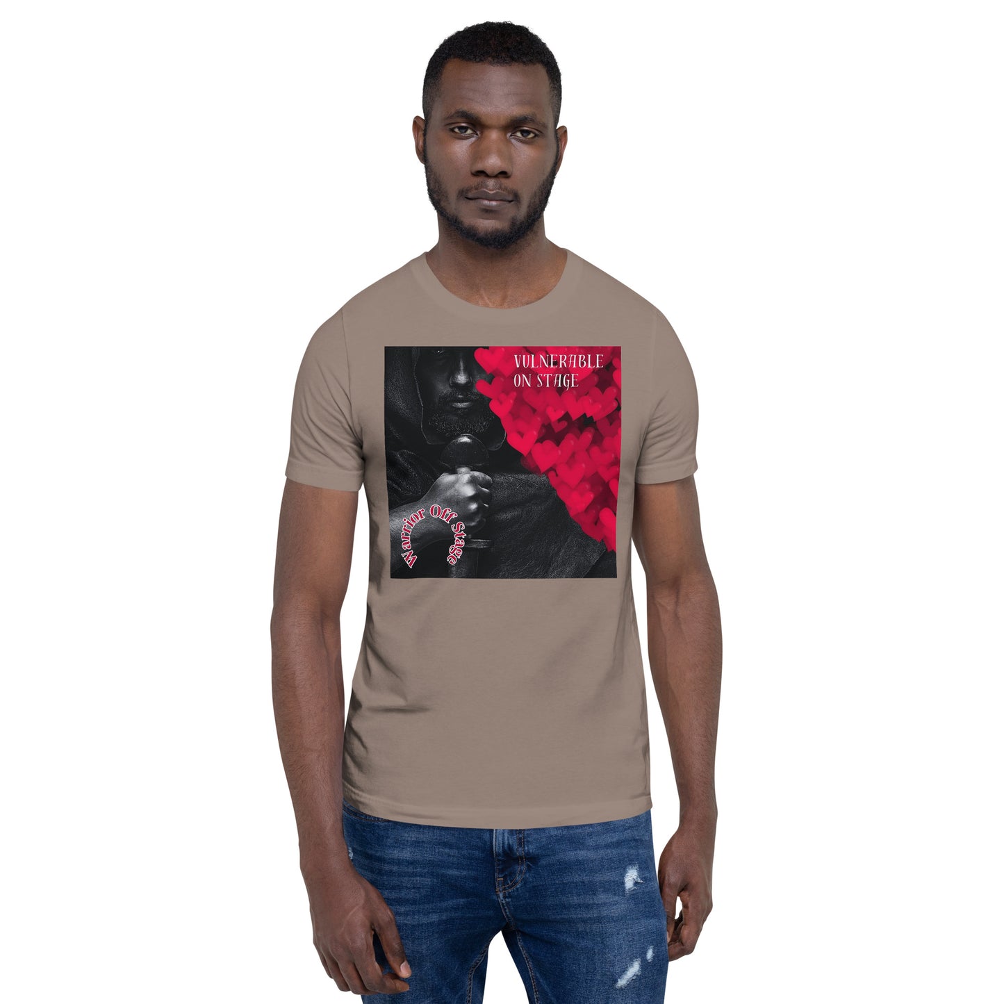 Unisex Artist Vulnerable Warrior T-Shirt - BAM Noir