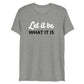 Let It Be Unisex Short Sleeve T-shirt - Light