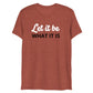 Let It Be Unisex Short Sleeve T-shirt - Light