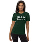 Motivate Merch Let it Be T-Shirt for the Artist who seeks the Spotlight