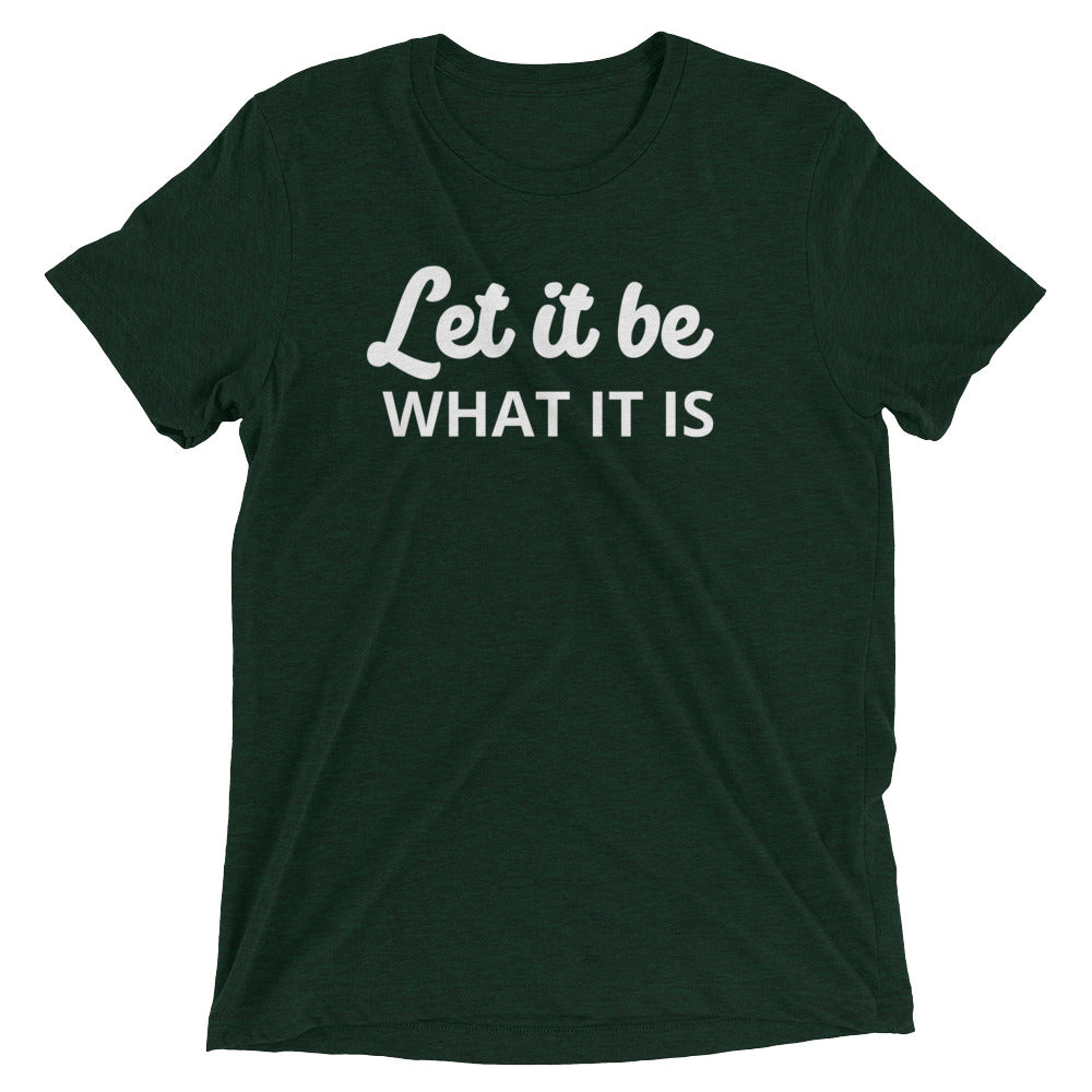 Motivate Merch Let it Be T-Shirt for the Artist who seeks the Spotlight