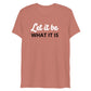 Let It Be Unisex Short Sleeve T-shirt - Light