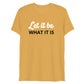Let It Be Unisex Short Sleeve T-shirt - Light