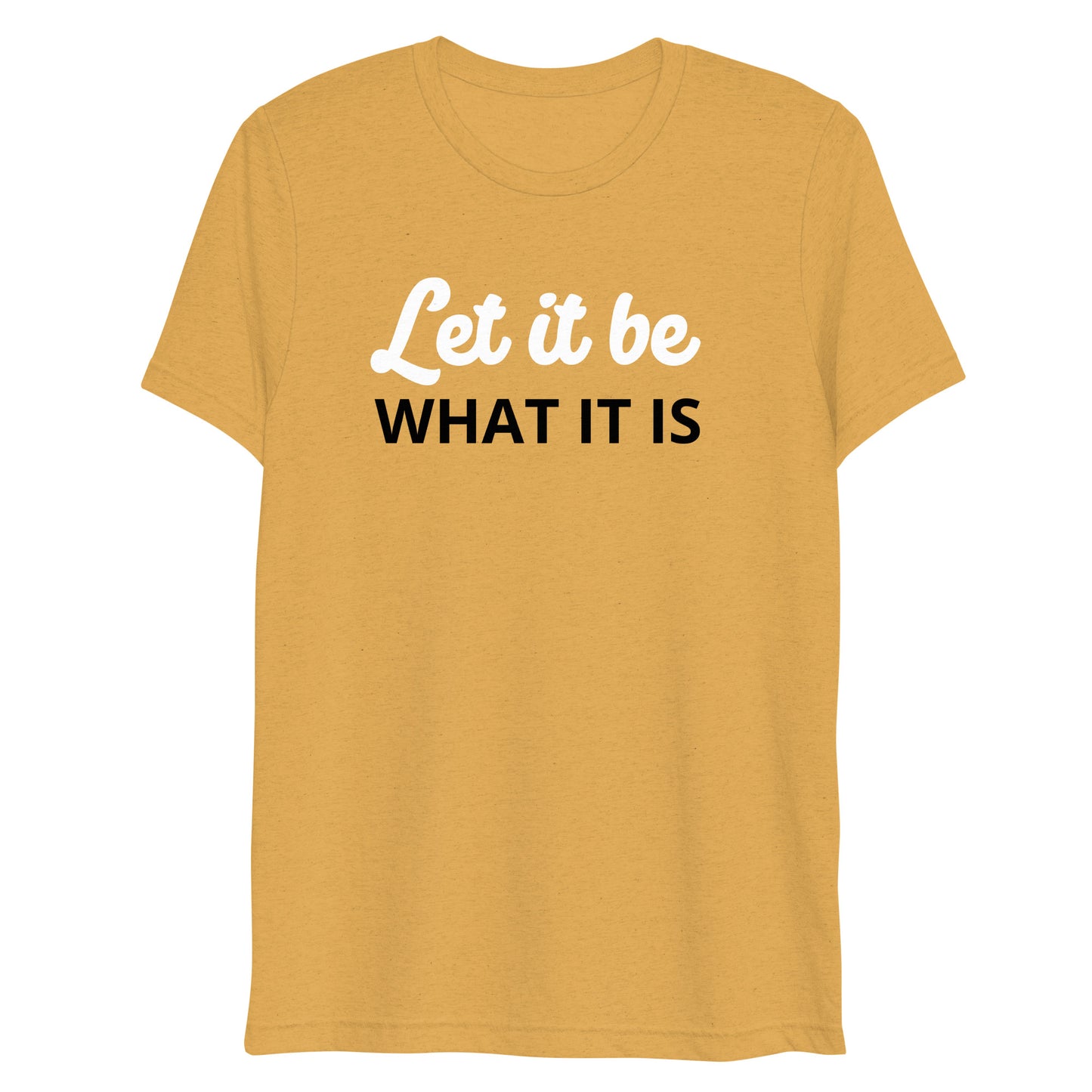 Let It Be Unisex Short Sleeve T-shirt - Light