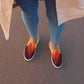 Artist on Fire Women’s Slip-On Canvas Shoes