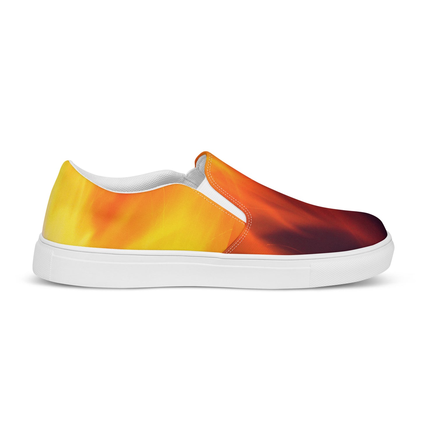 Artist on Fire Women’s Slip-On Canvas Shoes