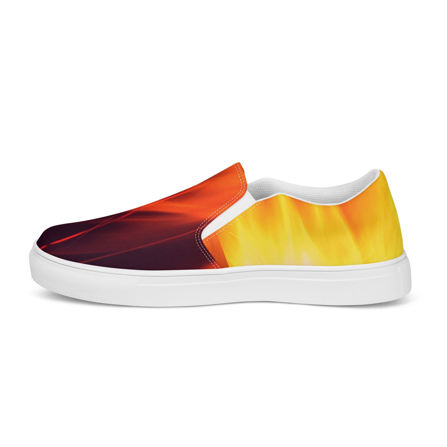 Artist on Fire Women’s Slip-On Canvas Shoes