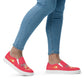 Rebel Artist Women’s Slip-On Canvas Shoes - Radical Red