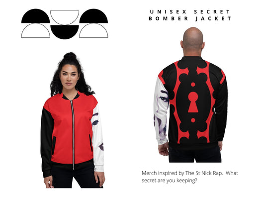 Keep A Secret Unisex Bomber Jacket - SN5