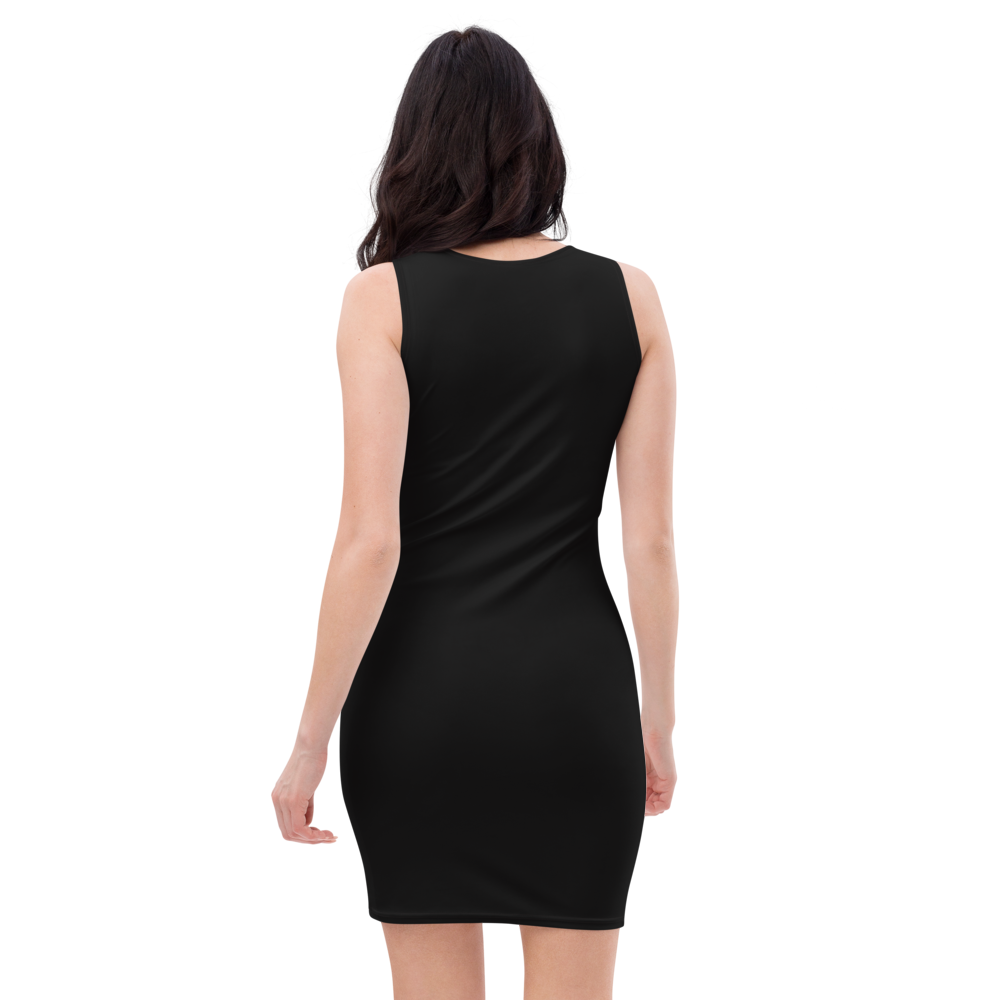No One Ever Knew Bodycon Statement Dress - Black - SN5