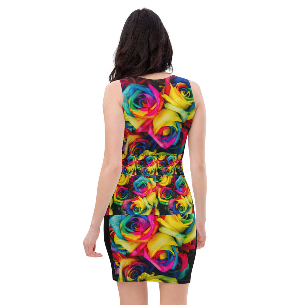Female Artists, Let your creativity shine and be celebrated with our Sunlight and Moonlight BodyCon Dresses from the Bravo & Roses Collection!  🌙 Moonlight BodyCon Dress: Mesmerize the night with your artistry, capturing hearts and admiration.