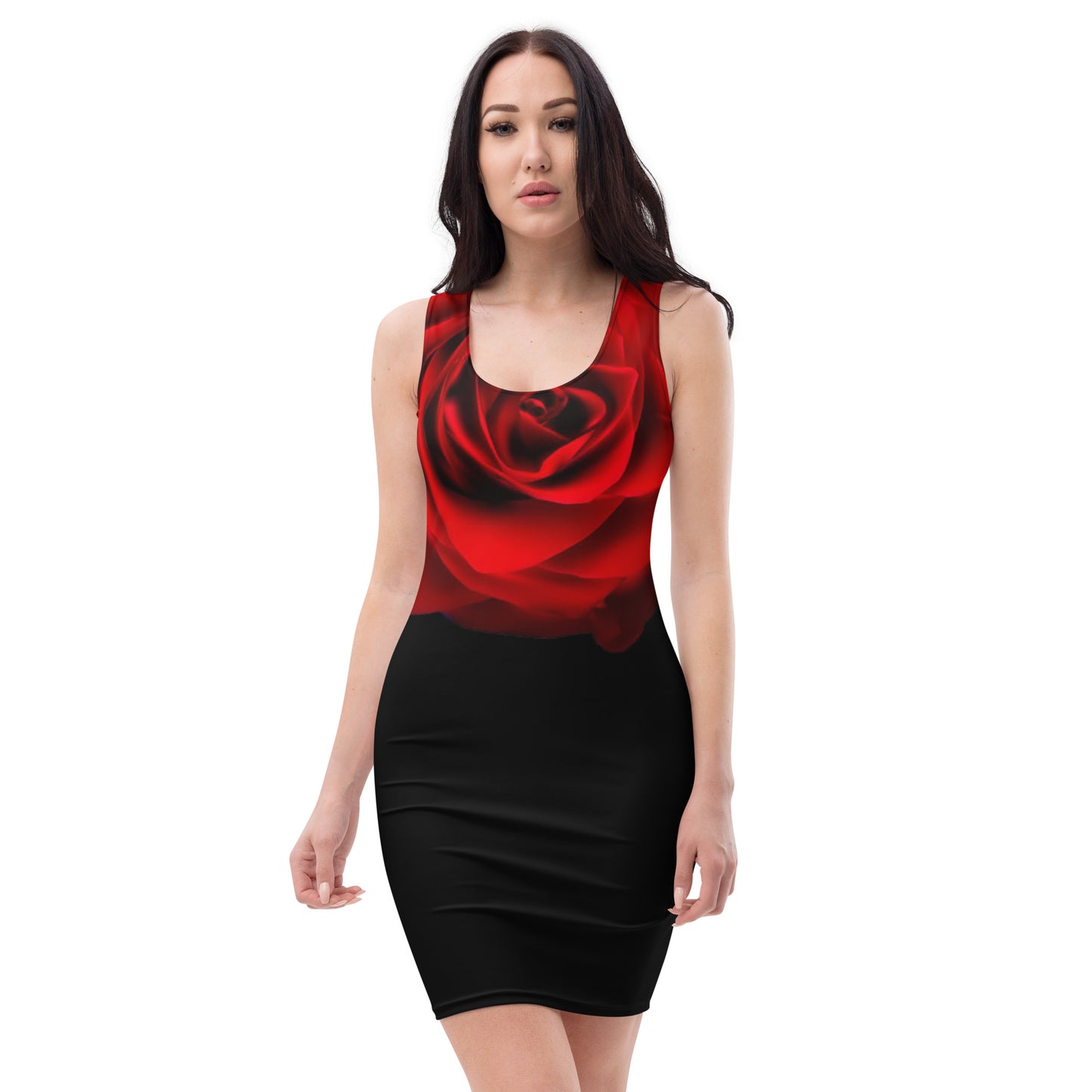 Emote Merch from SpotlYght Seeker - Bravo and Roses Bodycon Dress for the Female Artist because artists deserve praise.