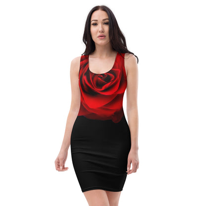 Emote Merch from SpotlYght Seeker - Bravo and Roses Bodycon Dress for the Female Artist because artists deserve praise.