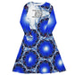 Perpetually Woke Artist Long Sleeve Midi Dress