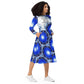 Perpetually Woke Artist Long Sleeve Midi Dress