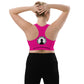 LBS Sports Bra - Violet Red - Plus Size