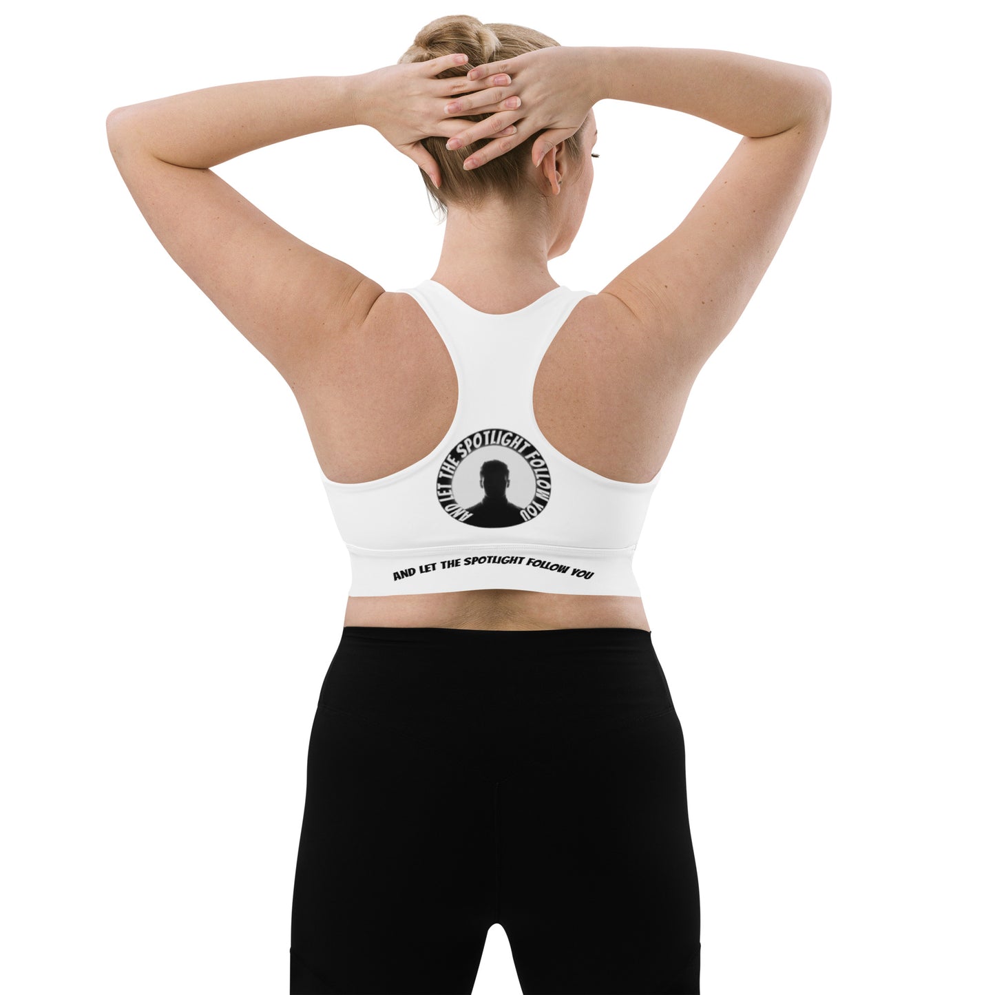 LBS Sports Bra - White - Plus Size