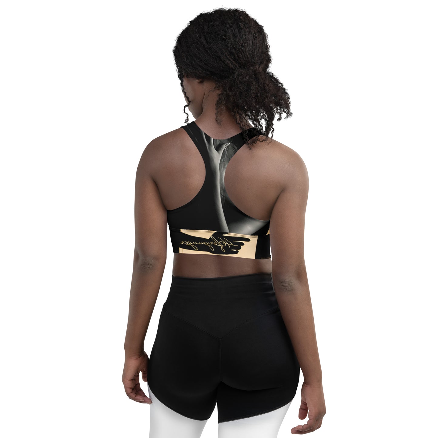 A-Ray of Emotions Sports Bra: Empowering artistic journey, fueling creativity with profound emotions.