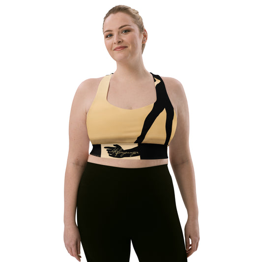 A-Ray of Emotions Sports Bra: Empowering artistic journey, fueling creativity with profound emotions.